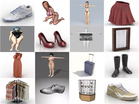 Top 32 Fashion 3d Models Stuff Most Viewed 2022 Open3dmodel