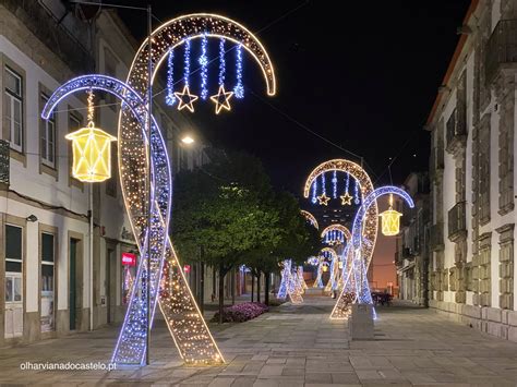 Viana J Est Iluminada Para O Natal