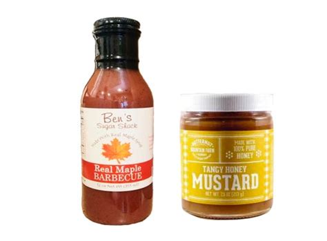 Maple Bbq Sauces And Maple Mustards For Sale Bens Sugar Shack Bens Maple Syrup