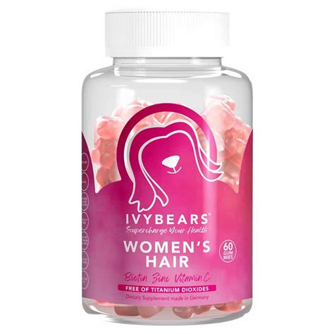 Ivybears Women S Hair Vitamin 60 Gummies 150g Hair Thinning Sally Beauty