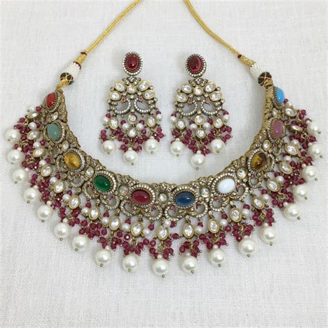 Navratan Jewelry Etsy