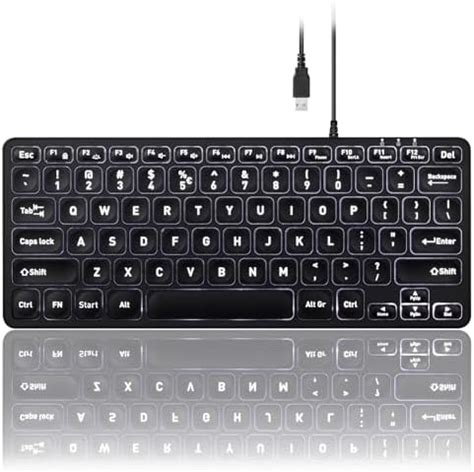 Amazon In Buy Perixx Periboard Wired Backlit Usb Keyboard Mini