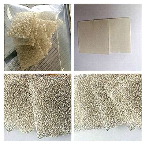 0 1mm To 10mm Thickness Ag Ni Alloy Metal Foam Silver Foam Ag Alloy