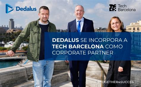 Dedalus Se Incorpora A Tech Barcelona Como Corporate Partner Dedalus