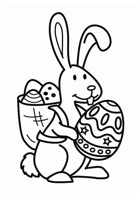 Malvorlage Osterhase | Ausmalbild 26459.