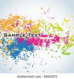 Vector Cmyk Drawing Logo Concept Cmyk Stock Vector Royalty Free