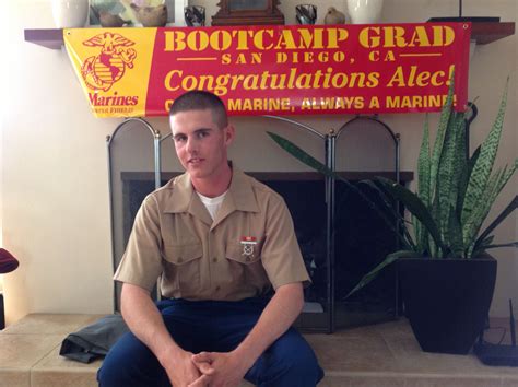 So proud of my son Alec on his graduation day from Marine Corps ...