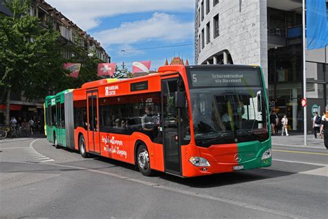 Mb C Der Sti Mit Neuer Vollwerbung F R Jahre Spital Thun Am