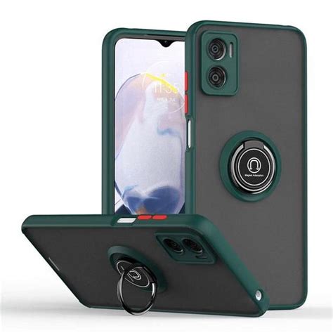 Capa Case Anti Impacto Anel Magnetico Para Motorola Moto E22 M7