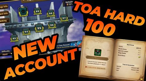 TOA HARD 100 ON NEW ACCOUNT DAY 10 BEGINNER NOOB SERIES Summoners War