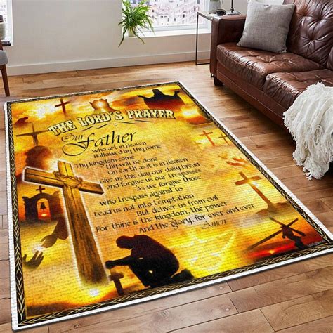 Gangster Jesus Christ Printing Floor Mat Carpet God Area Rug The Lord