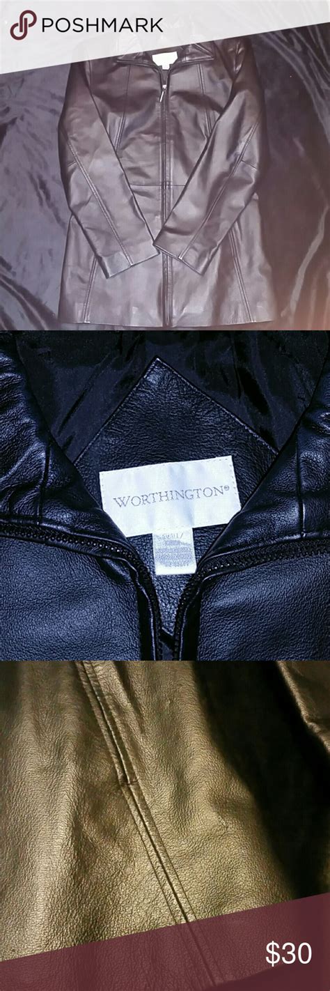 Women S Worthington Black Leather Jacket