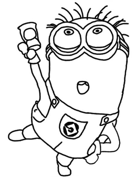 Coloriages Minions Films d animation Dessins à colorier