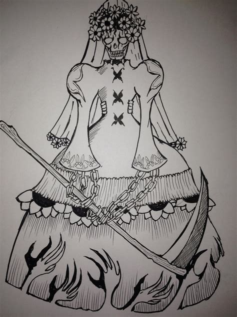 La Santa Muerte By Codexinfernal On Deviantart