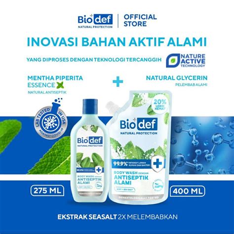 Jual Biodef Body Wash Shopee Indonesia