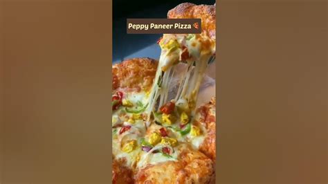 Peppy Paneer Pizza 🍕😍 What A Recipe Youtube Shorts Youtube