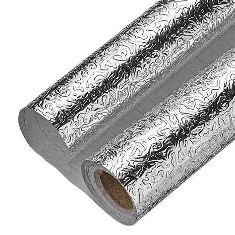 Autocollants Dosseret De Cuisine Papier Peint Auto Adh Sif En Aluminium