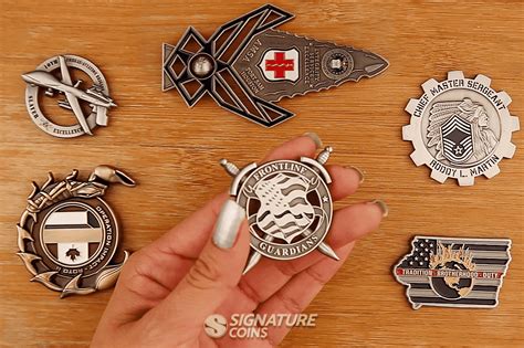 Custom Challenge Coins For Any Occasion Signature Coins