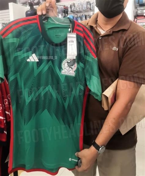 Galería Se Filtran Nuevas Fotos De La Playera De México Para Qatar 2022