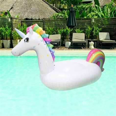 Inflatable Flamingo Pool Float for Adults, Swimming Pool Rafts ...