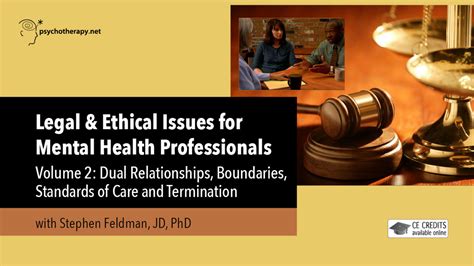 Legal And Ethical Issues For Mental Health Professionals VII Kanopy