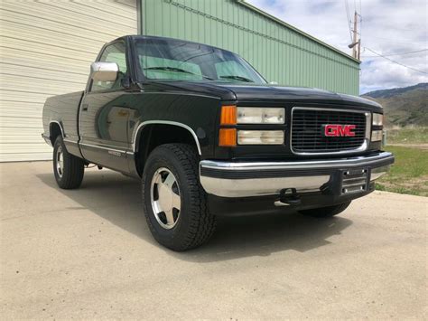 1994 Gmc Sierra 1500 4x4 Pick Up Truck Sle 57 Only 47000 Miles For Sale Gmc Sierra 1500 1994