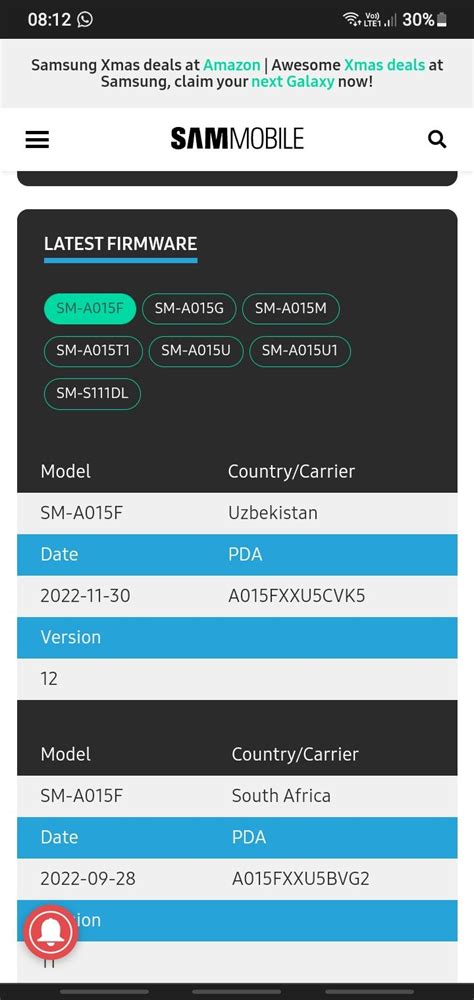 Galaxy A01 Finalmente Começou A Receber O Android Samsung Members