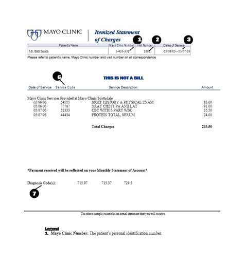 40 Billing Statement Templates Medical Legal Itemized More