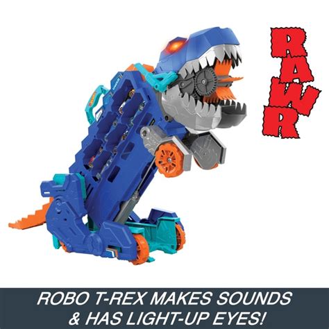 Hot Wheels City Truck Ultimate T Rex Transporter Mit Autos 1 64 Smyths Toys Deutschland