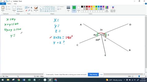 The Math Teacher Draws A Straight Line Ab On The Blackboard As Shown In