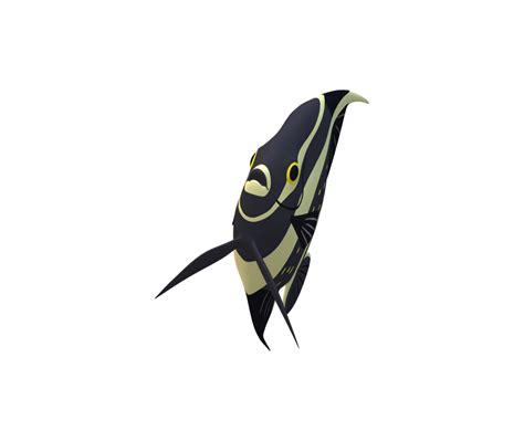 Angel Fish Isolated On A Transparent Background 24063925 Png