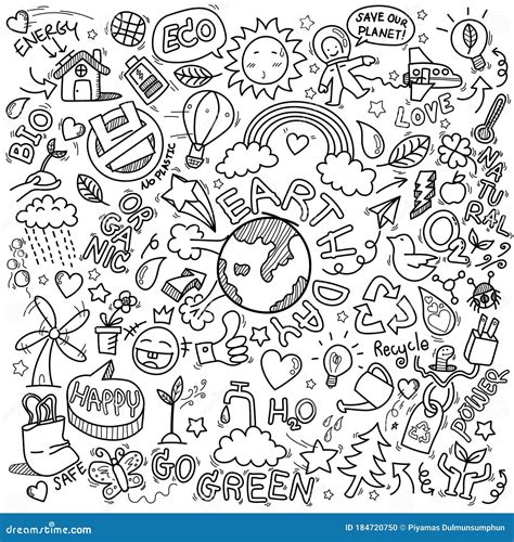 Hand Doodle Charts Cartoon Vector 28160307