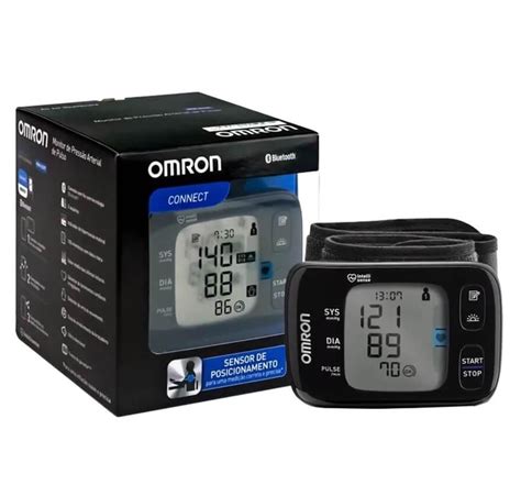 Aparelho De Pressão Digital De Pulso Hem 6232t Connect Omron