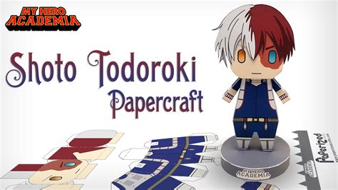 Papercraft Anime Plantillas Boku No Hero Dabi My Hero Academia Paper