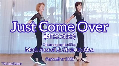 Just Come Over Ndx Linedance Advanced Level Mark Furnell