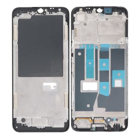 LCD Frame Middle Chassis For Oppo A54s Black By Maxbhi