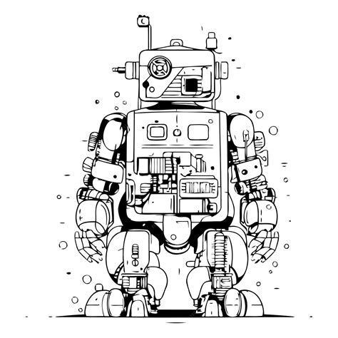 Premium Vector Robot Artificial Intelligence Concept Vector