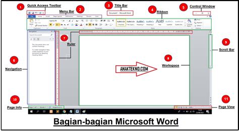 Menu Menu Pada Microsoft Word Dan Fungsinya