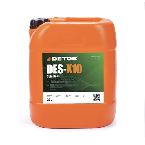 DES-X10 | Spindle Oil - DETOS
