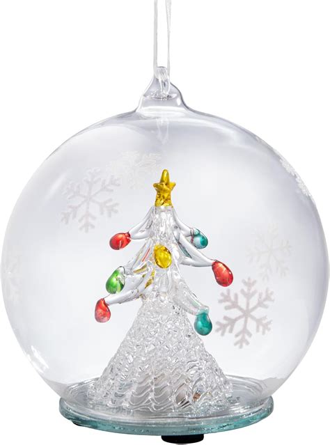 Amazon VCUTEKA Christmas Snow Globe Decorations Christmas Tree