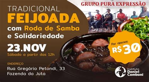 Feijoada Beneficente Instituto Daniel Comboni