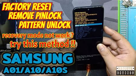 Recovery Mode Not Work Try This Method I Samsung A01a10a10s Youtube