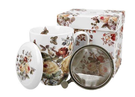 Kubek Porcelanowy Z Zaparzaczem Ml Duo Gift Duo Sklep Empik