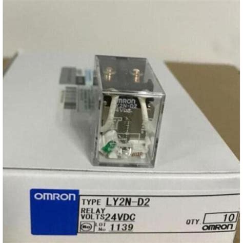 10個入りセット 新品 Omron オムロン リレー Ly4n D2 Dc24v 24vdc 2000ts 52 ヒミツキチヤフー店