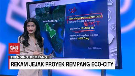 Rekam Jejak Proyek Rempang Eco City Youtube