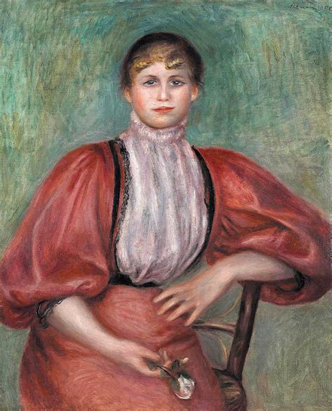 Pierre Auguste Renoir The Beauty From Cabaire 1895 Reproduction