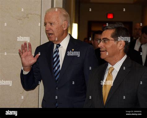 Vice President Joe Biden Accompanied By House Democratic Caucus