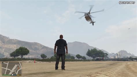 Spawn Landing Helicopter In The Sky Gta5