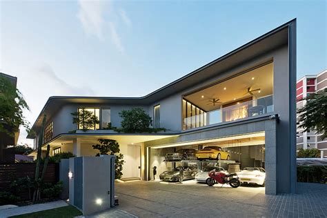 Modern Mansion With Garage