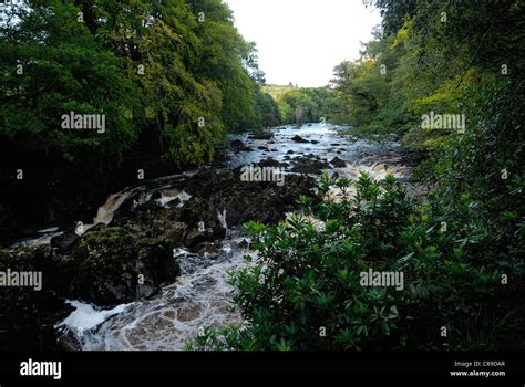 River Finn, Ballybofey, Donegal, Ireland, Europe Stock Photo - Alamy